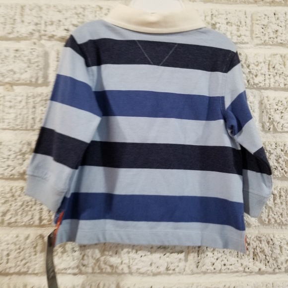 NWT Tommy Hilfiger Stripe Collar Top - Picture 2 of 4